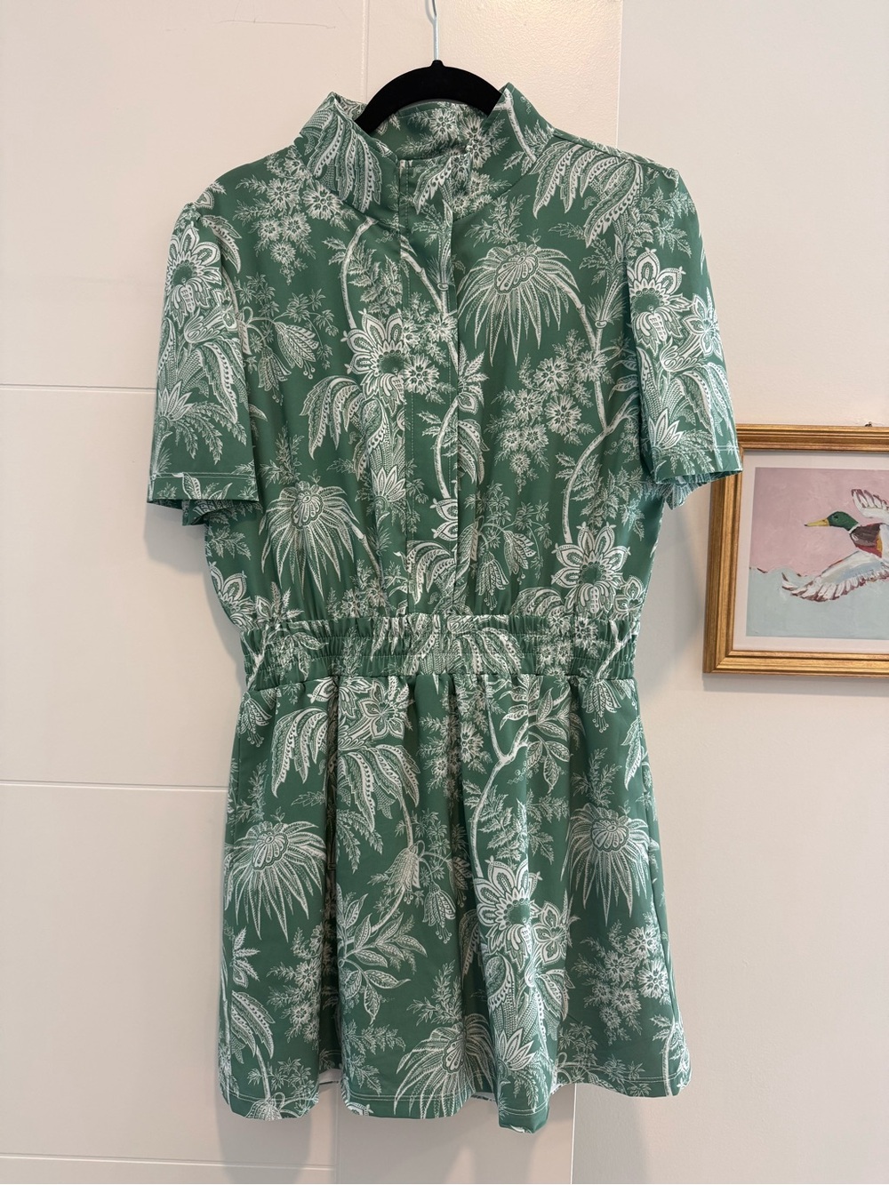 Byrdie Golf mock neck golf dress